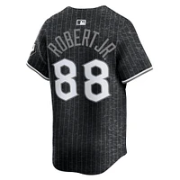 Men's Nike Luis Robert Jr. Black Chicago White Sox City Connect Limited Jersey