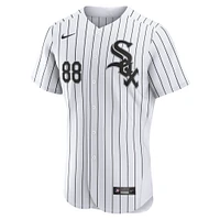 Men's Nike Luis Robert White/Black Chicago White Sox Home Authentic Player Jersey