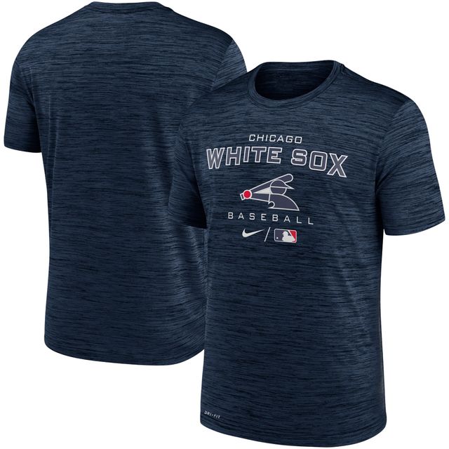 T-shirt d'entraînement pour homme Nike Chicago White Sox Authentic Collection Velocity - Bleu marine