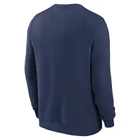 Men's Nike  Navy Chicago White Sox Cooperstown Collection Team Shout Out Pullover Sweatshirt