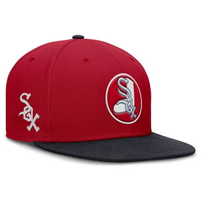 Casquette ajustée Nike True Performance rouge des Chicago White Sox pour homme