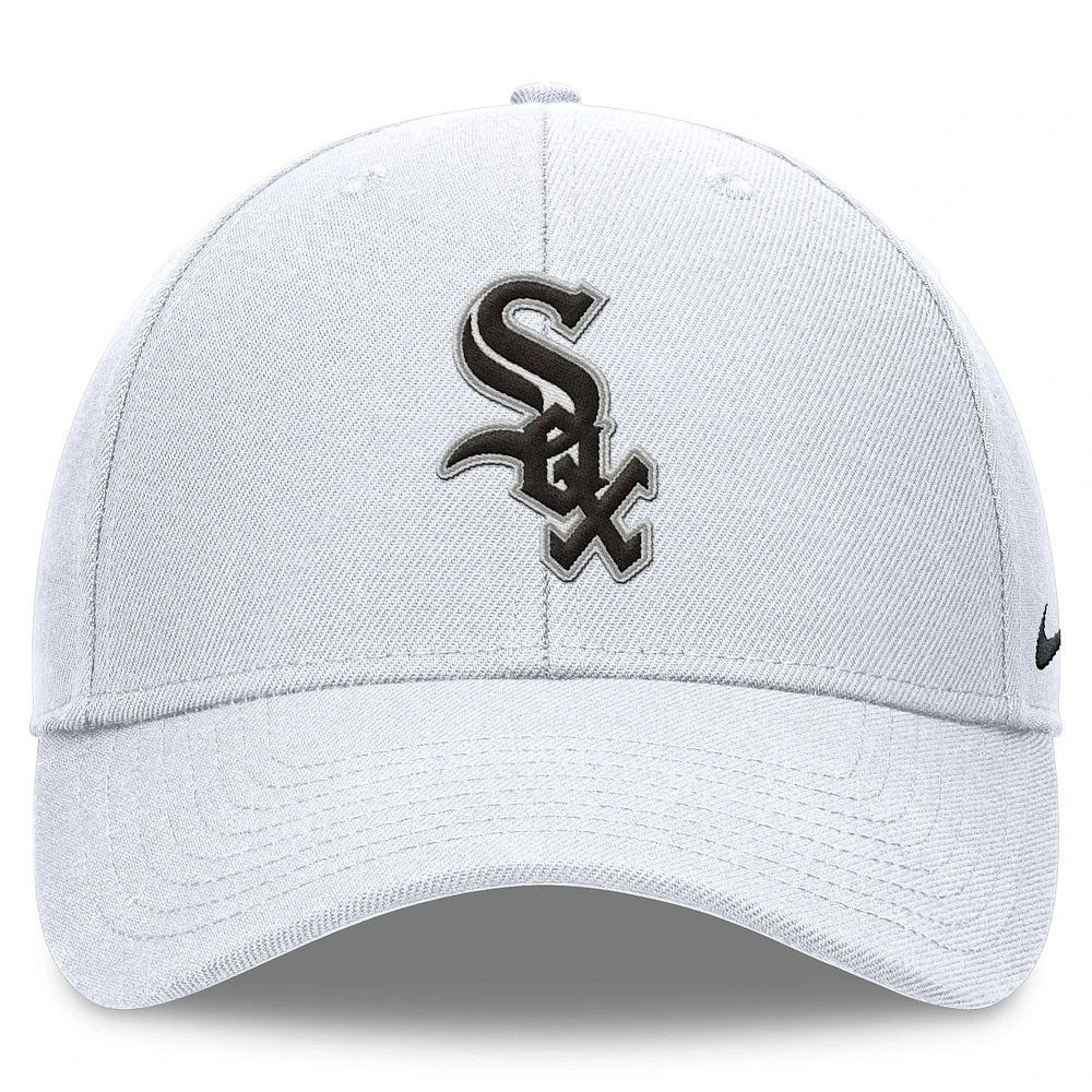 Men's Nike White Chicago White Sox Club Performance Adjustable Hat