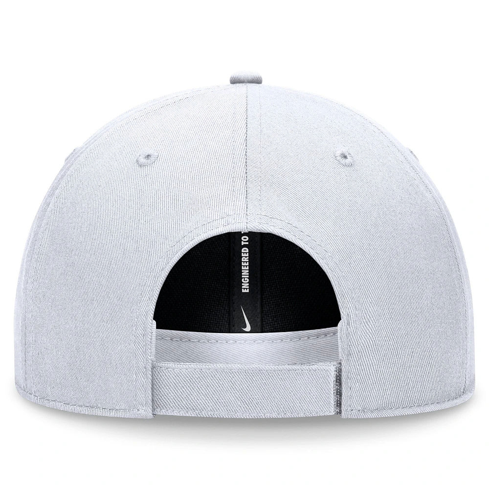 Men's Nike White Chicago White Sox Club Performance Adjustable Hat