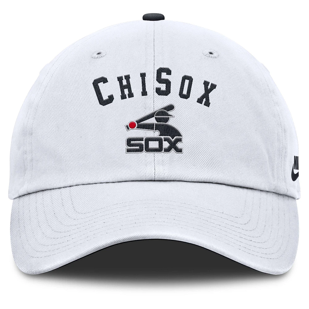 Men's Nike  White Chicago White Sox Cooperstown Collection Club Adjustable Hat