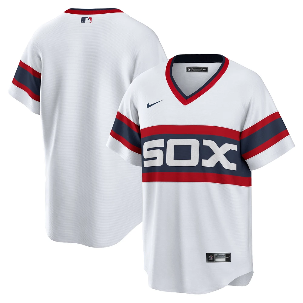 Men's Nike White Chicago Sox Home Replica Team Jersey