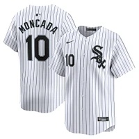 Men's Nike Yoan Moncada White Chicago Sox Home Limited Player Jersey
