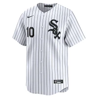 Men's Nike Yoan Moncada White Chicago Sox Home Limited Player Jersey