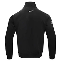 Men's Pro Standard Black Chicago White Sox Fast Lane Full-Zip Track Jacket