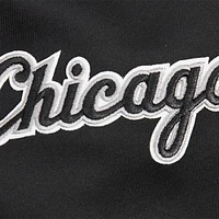 Men's Pro Standard Black Chicago White Sox Fast Lane Full-Zip Track Jacket