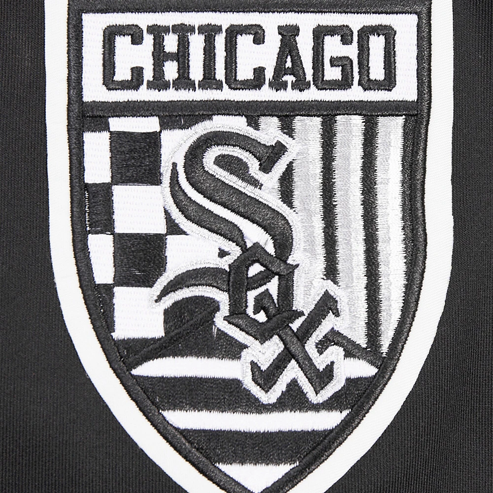 Men's Pro Standard Black Chicago White Sox Fast Lane Full-Zip Track Jacket