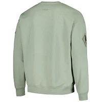 Men's Pro Standard Green Chicago White Sox Neutral Drop Shoulder Pullover Sweatshirt
