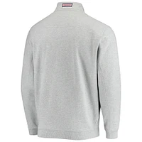 Men's Vineyard Vines Heather Gray Chicago White Sox Shep Shirt Quarter-Zip Sweatshirt