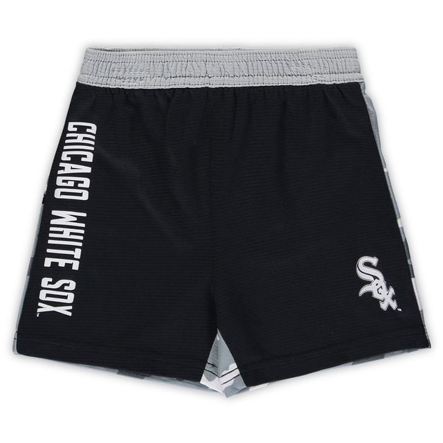 Ensemble t-shirt et short pour nouveau-né bébé Black Chicago White Sox Pinch Hitter