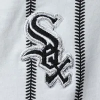 Newborn White/Black Chicago White Sox Power Hitter Short Sleeve Bodysuit
