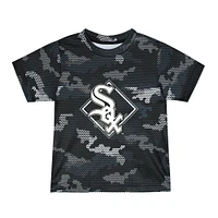 Toddler Fanatics Black Chicago White Sox Field Ball T-Shirt & Shorts Set