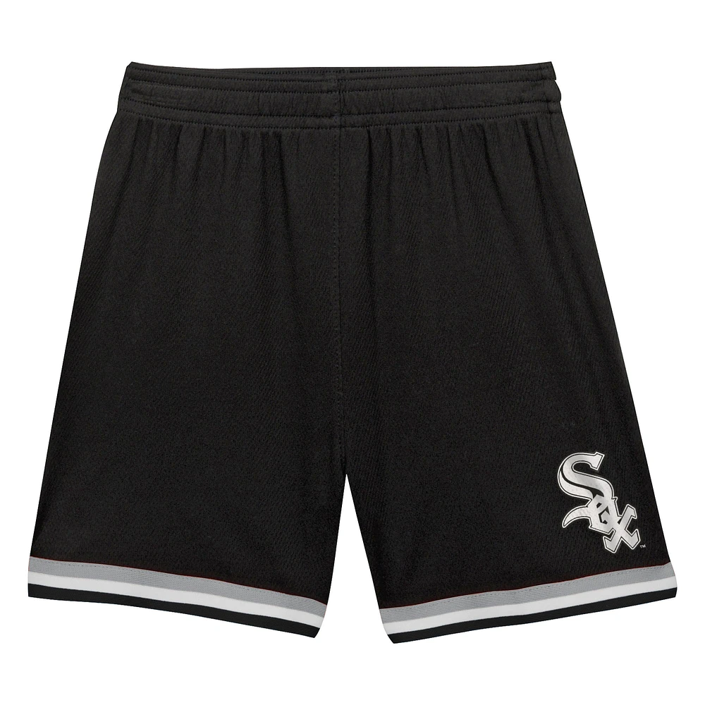 Toddler Fanatics Black Chicago White Sox Field Ball T-Shirt & Shorts Set
