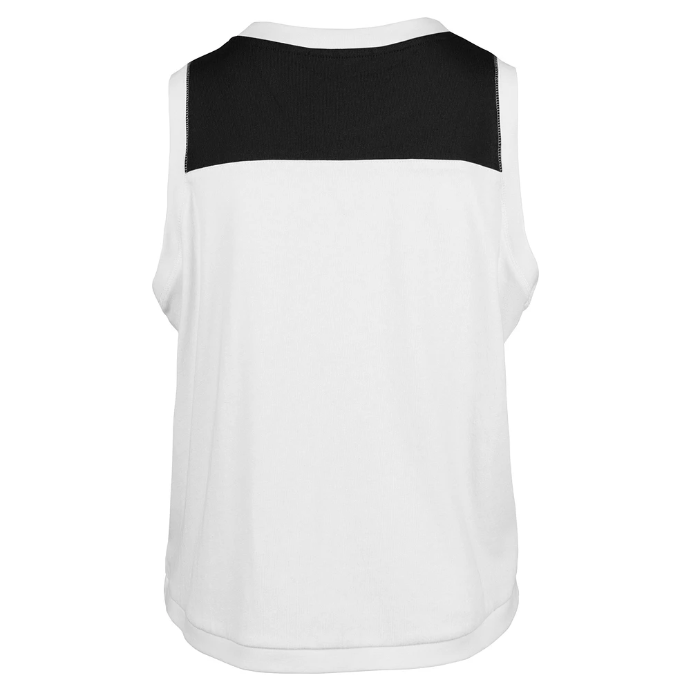 Women's '47 White Chicago Sox Premier Zoey Waist Length Tank Top