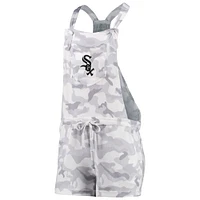 Women's Concepts Sport Gray Chicago White Sox Camo Romper Overalls
