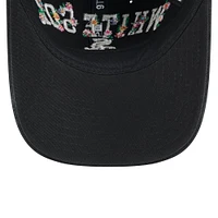 Women's New Era  Black Chicago White Sox 2025 Spring Training Floral 9TWENTY Adjustable Hat