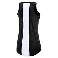 Women's Nike Black Chicago White Sox Dri-FIT Performance Right Mix High Neck Tank Top