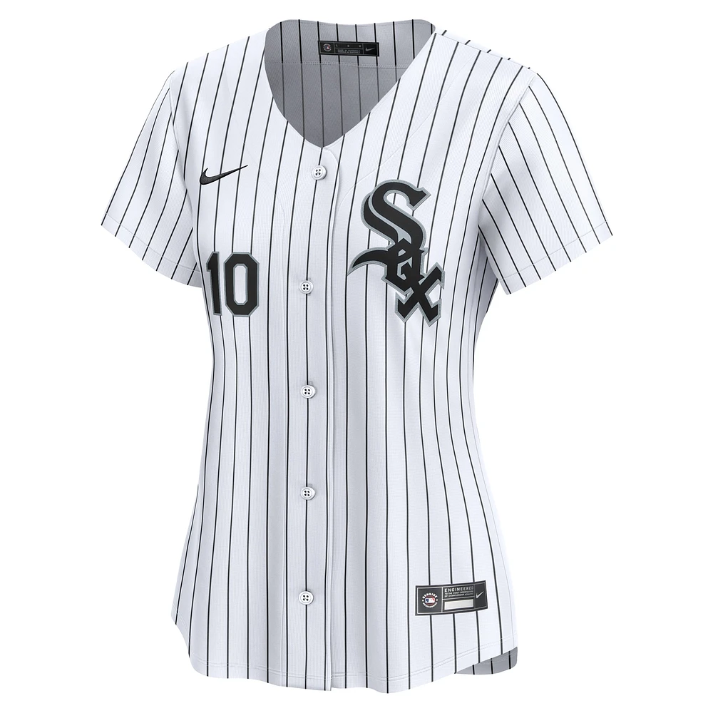 Women's Nike Yoan Moncada White Chicago Sox Home Limited Player Jersey
