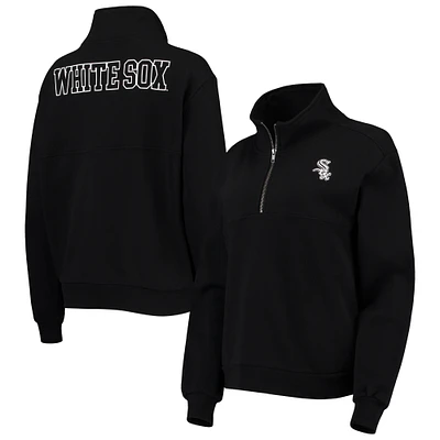 V118087 WHTSOX NOIR FEMME 2-HIT 1/4 ZIP JACLADQZP