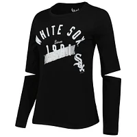 Women's Touch Black Chicago White Sox Formation Long Sleeve T-Shirt