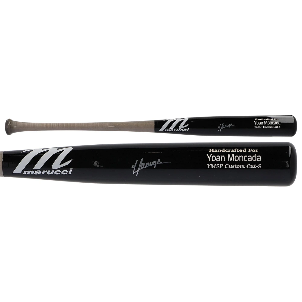 Yoan Moncada Chicago White Sox Autographed Marucci Game Model Bat