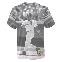 Youth Mitchell & Ness Bo Jackson White Chicago Sox Sublimated Player T-Shirt