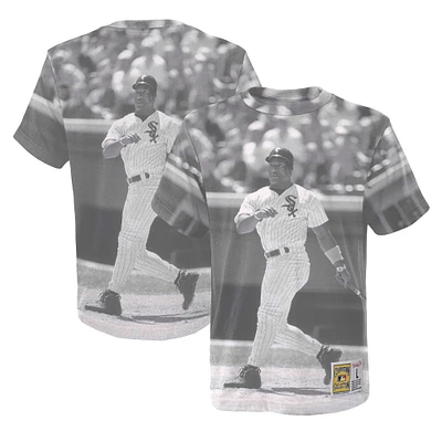 Mitchell & Ness Bo Jackson White Chicago Sox Sublimated Player T-shirt pour jeune