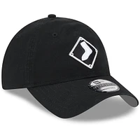 Youth New Era  Black Chicago White Sox 2025 Batting Practice 9TWENTY Adjustable Hat