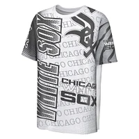 Youth White Chicago Sox Impact Hit Bold T-Shirt