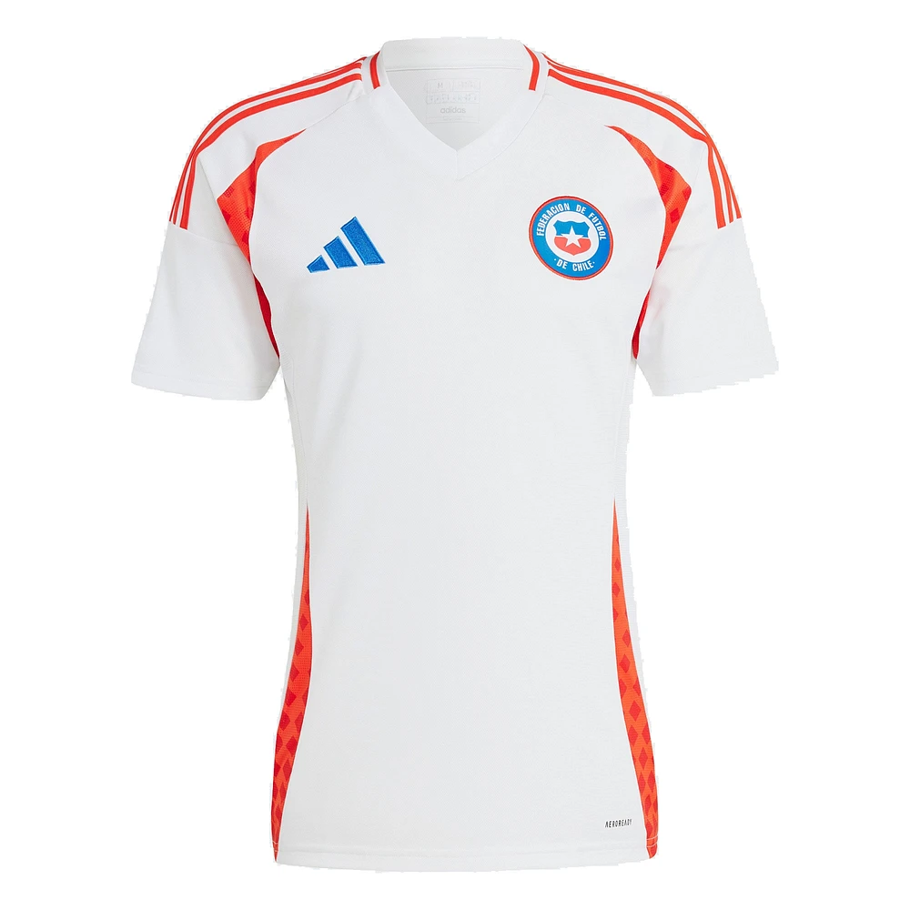 Men's adidas  White Chile National Team 2024 Away Replica Jersey