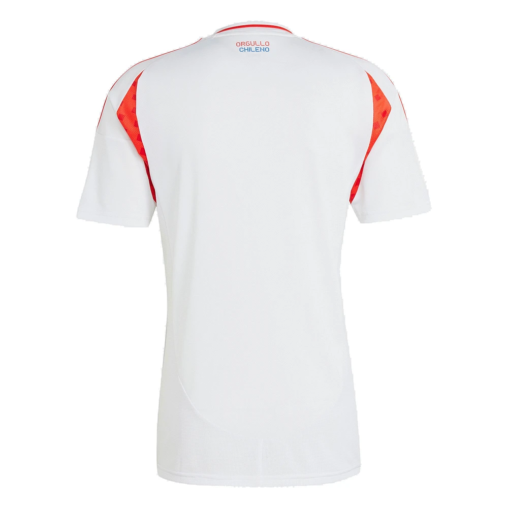 Men's adidas  White Chile National Team 2024 Away Replica Jersey