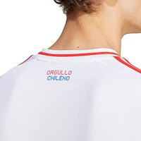 Men's adidas  White Chile National Team 2024 Away Replica Jersey
