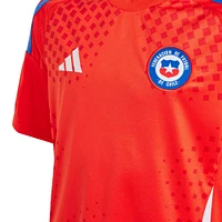 Youth adidas  Red Chile National Team 2024 Home Replica Jersey