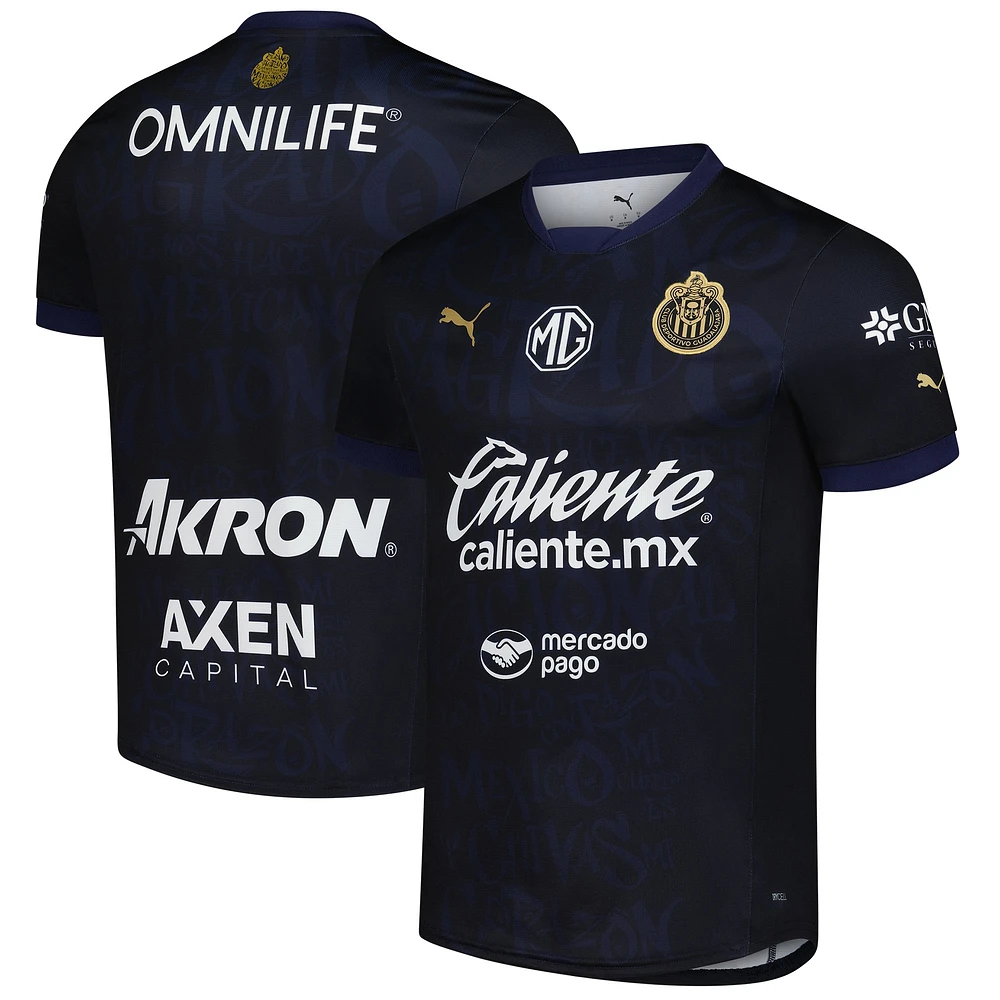 Maillot réplique Puma Navy Chivas 2025 pour homme