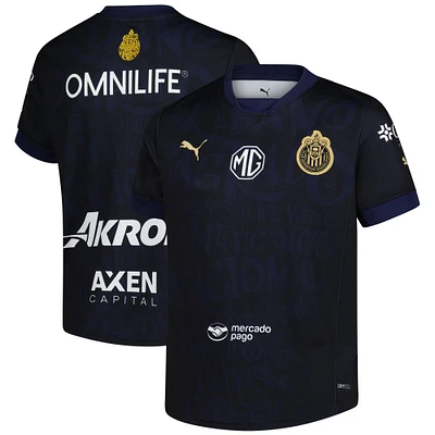 Youth Puma  Navy Chivas 2024/2025 Third Replica Jersey