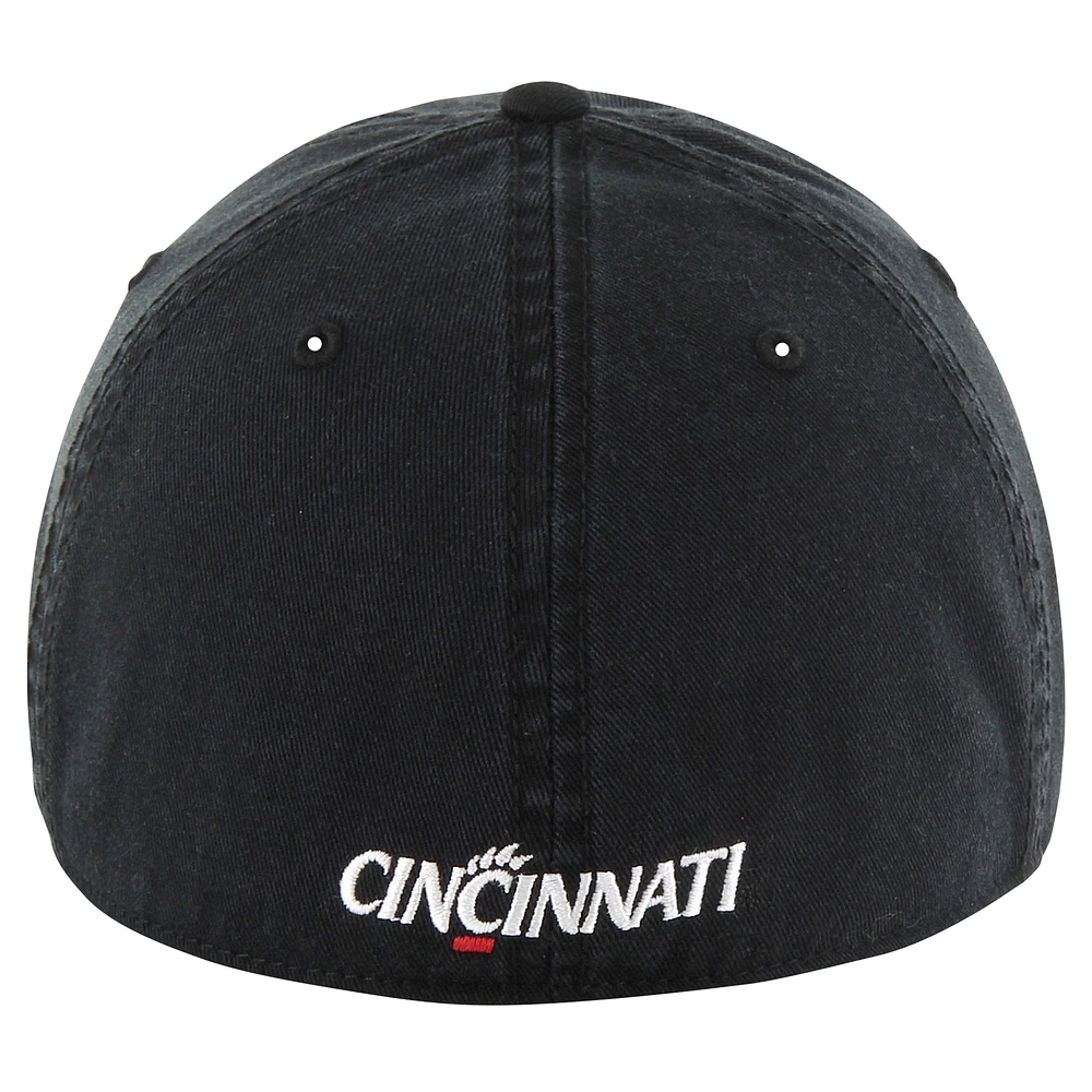 Men's '47 Black Cincinnati Bearcats Classic Franchise Legacy Fitted Hat