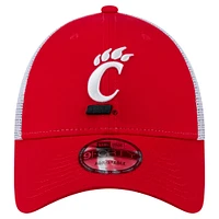 Men's New Era  Red Cincinnati Bearcats Trucker 9FORTY Adjustable Hat