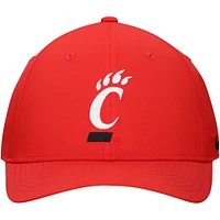 Men's Nike Red Cincinnati Bearcats 2024 Sideline Club Adjustable Hat