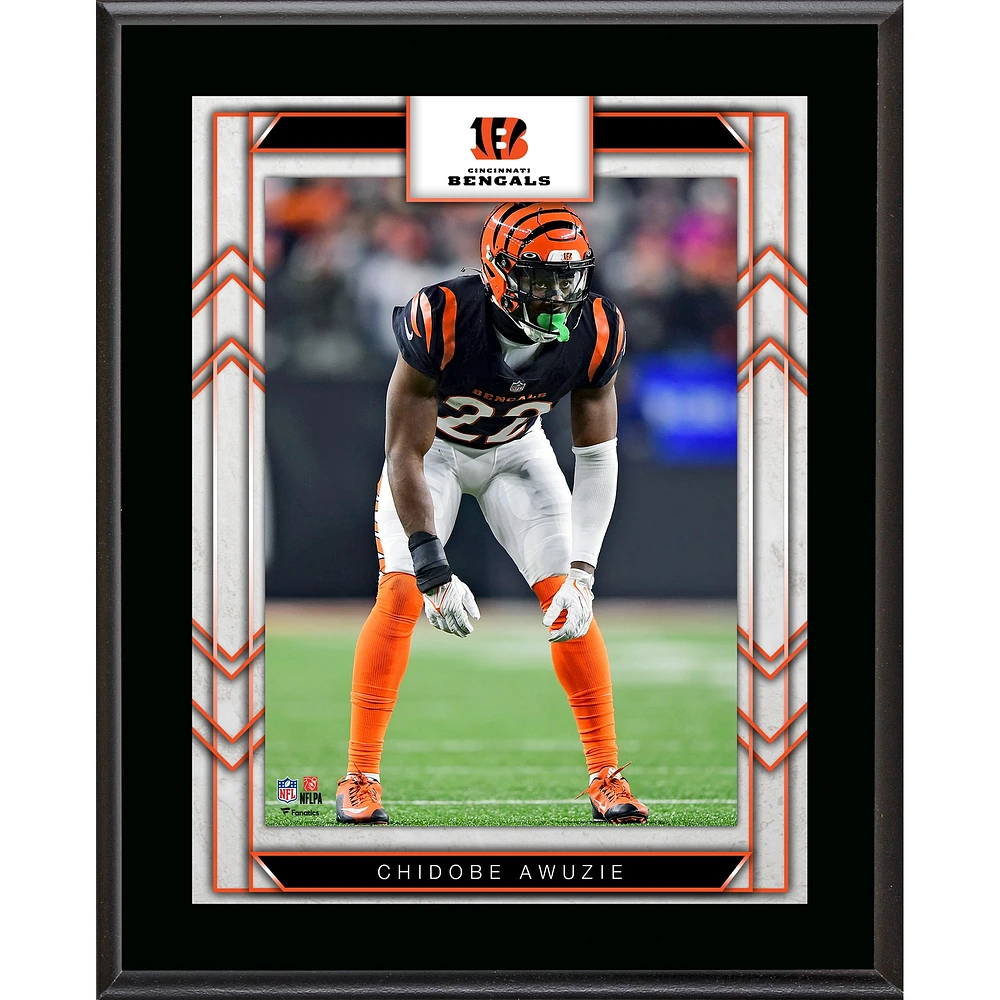 Chidobe Awuzie Cincinnati Bengals Framed 10.5" x 13" Sublimated Player Plaque
