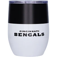 Bengals de Cincinnati 16oz. Gobelet incurvé en acier inoxydable colorblock