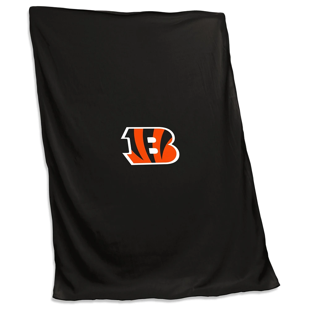 Couverture sweat-shirt 54'' x 84'' des Bengals de Cincinnati