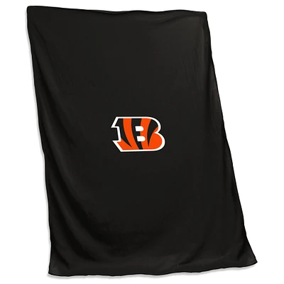 Couverture sweat-shirt 54'' x 84'' des Bengals de Cincinnati