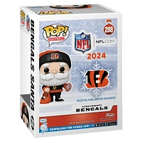 Cincinnati Bengals Santa Funko Pop! 2024 Fanatics Exclusive Vinyl Figure