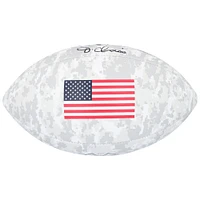 Ja'Marr Chase Cincinnati Bengals Autographed Wilson 2024 Salute To Service Football 