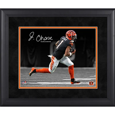 V106832 BENG Ja'Marr Chase Cincinatti Bengals Fac-similé Signature Encadré 11" x 14 " Photographie 1 Ja'Marr Chase UNS FR NFL PF31 COLLAGE 45670 COLPHO PF31FB0344 #3