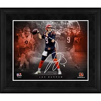 Joe Burrow Cincinnati Bengals Facsimile Signature Framed 16" x 20" Stars of the Game Collage