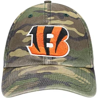 Men's '47 Camo Cincinnati Bengals Woodland Clean Up Adjustable Hat